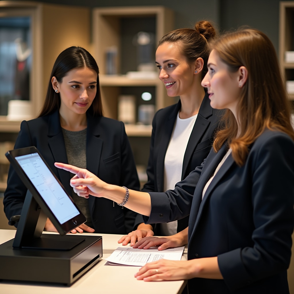 Sessione di formazione per operatori di cassa su registratore telematico